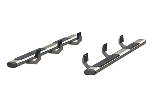 ARIES 6” Oval  side bars are perfect for adding style and a step to your truck or SUV.